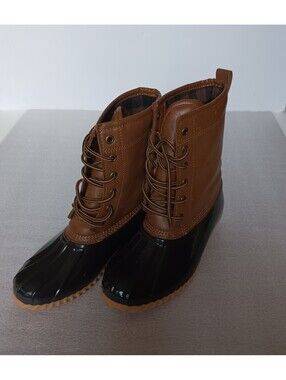 Boots The  Origanal Sporto Duck  Women's  Winter Rain Boots Shoes Size  7.5